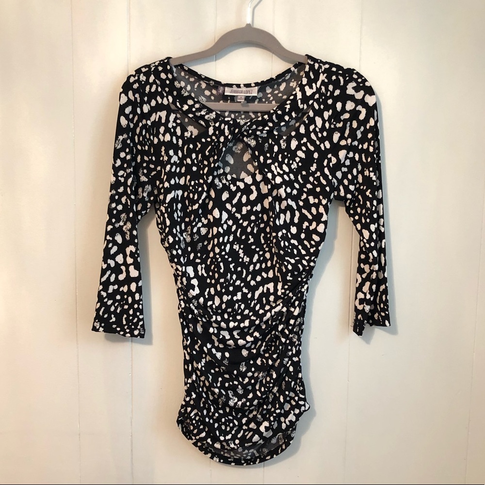 Jennifer Lopez 3/4 Sleeve Top